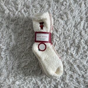 Rae Dunn Cozy Christmas Socks - 4 Pairs